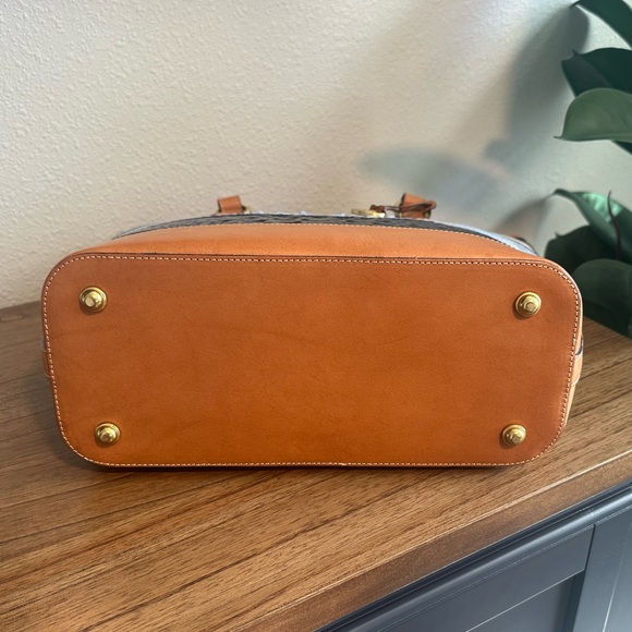 NEW - Brahmin Multi-Color Croc-Embossed Should Bag - See Video! - Picture 5 of 16